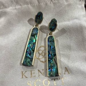 Kendra Scott Carson Drop Earrings | Abalone
